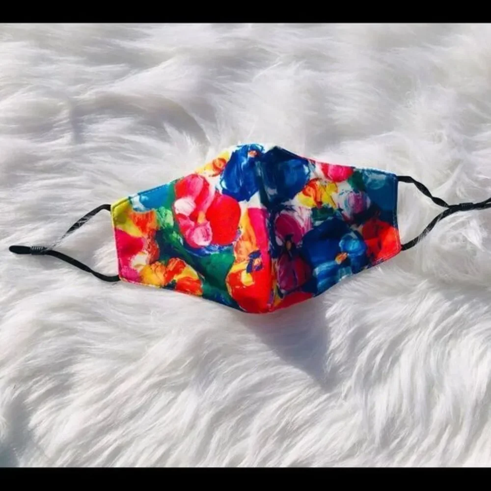 Brand New Multi Colored Floral Face Mask For Teens & Women (Face Covering)‎